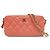 Chanel Pink CC gestepptes Caviar Double Zip Clutch mit Kette
