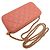 Chanel Pink CC gestepptes Caviar Double Zip Clutch mit Kette - Ansicht 16