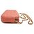 Chanel Pink CC gestepptes Caviar Double Zip Clutch mit Kette - Ansicht 2