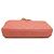 Chanel Pink CC gestepptes Caviar Double Zip Clutch mit Kette - Ansicht 3