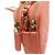 Chanel Pink CC gestepptes Caviar Double Zip Clutch mit Kette - Ansicht 9