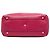Borsa a tracolla Burberry Red in pelle e tela House Check, misura Medium Rosso - vista 3