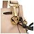 Fendi Mon Tresor Mini Eimer Tasche aus braunem Kalbsleder Fleisch - Ansicht 15
