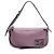 Borsa Fendi Pink Mini Metallic Calfskin Simply Rosa D'oro
