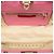 Borsa Valentino Pink Small Leather Rockstud Trapeze Rosa - vista 4