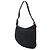 Borsa a tracolla Fendi in tela Zucchino nera e color Oyster - vista 2