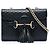 Gucci Black Mini Microguccissima Emily Crossbody Nero