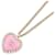 Collana Chanel Coco Mark Heart Rosa D'oro