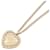 Collana Chanel Coco Mark Heart Rosa D'oro - vista 3