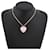 Collana Chanel Coco Mark Heart Rosa D'oro - vista 4