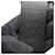 Borsa a tracolla Prada Triangle in pelle Saffiano nera Nero - vista 11