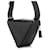 Borsa a tracolla Prada Triangle in pelle Saffiano nera Nero - vista 2