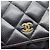 Portafoglio a tracolla con catena nera Chanel Nero - vista 9