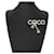 Spilla Chanel con logo Coco D'oro  - vista 4