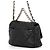 Borsa a tracolla Chanel 19 Flap in agnello Nero - vista 2