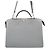 Fendi Peekaboo I.U Medium Lederhandtasche Braun
