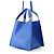 Céline Borsa in pelle Cubo Celine Blu - vista 2
