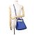 Céline Borsa in pelle Cubo Celine Blu - vista 5