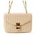 Céline Borsa a Spalla Celine Chain Shoulder Bag C Medium Trapuntata Beige
