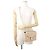 Céline Borsa a Spalla Celine Chain Shoulder Bag C Medium Trapuntata Beige - vista 5