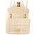 Céline Borsa a Spalla Celine Chain Shoulder Bag C Medium Trapuntata Beige - vista 7