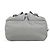 Piccola borsa Prada in nylon grigio e pelle Saffiano Marrone - vista 3