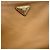 Borsa a tracolla in pelle marrone Prada - vista 6