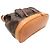 Zaino Louis Vuitton Montsouris MM Marrone - vista 3