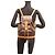 Zaino Louis Vuitton Montsouris MM Marrone - vista 9
