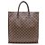 Louis Vuitton Sac Plat Handbag Marrone Damier ebene - vista 2
