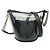Borsa a tracolla a secchiello Chanel Camellia da donna Nero - vista 2
