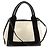 Everyday Borsa a mano Cabas XS blu navy da donna Balenciaga Nero Bianco - vista 2