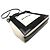 Everyday Borsa a mano Cabas XS blu navy da donna Balenciaga Nero Bianco - vista 3