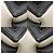 Everyday Borsa a mano Cabas XS blu navy da donna Balenciaga Nero Bianco - vista 8