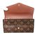 Louis Vuitton Portefeuille Sarah Damenlanger Geldbeutel Braun - Ansicht 5