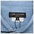 Comme Des Garcons Camicia in denim con bottoni Comme Des Garçons in cotone blu - vista 4