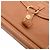 Céline Borsa Boogie Celine in pelle marrone - vista 23