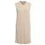 Vestido midi de punto sin mangas Ann Demeulemeester en rayón crema Blanco Crudo