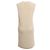Vestido midi de punto sin mangas Ann Demeulemeester en rayón crema Blanco Crudo - vista 3