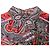 Camicetta con volant Etro con stampa paisley in seta multicolore - vista 12