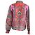 Camicetta con volant Etro con stampa paisley in seta multicolore - vista 3