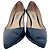 Décolleté a punta Prada in vernice blu navy - vista 2