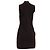 Vestido mini sin mangas Michael Michael Kors en viscosa marrón Castaño Roja - vista 4
