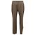 Pantalones de pierna recta Chloé en lana marrón Castaño Roja - vista 3
