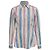 Camicia con bottoni a righe Etro in cotone multicolore