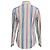 Camicia con bottoni a righe Etro in cotone multicolore - vista 3
