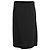 Falda midi recta Vanessa Bruno en acetato negro