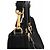 Borsa a tracolla Prada Braided Handle Tessuto in nylon nero - vista 14