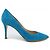 Autre Marque Gianvito Rossi Pumps aus Leder Blau