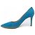 Autre Marque Gianvito Rossi Pumps aus Leder Blau - Ansicht 2